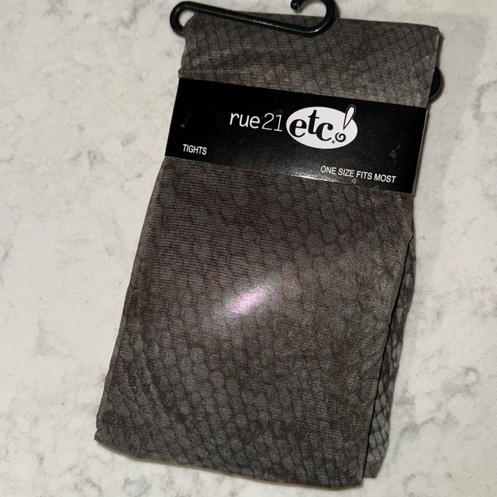 Brand new tights- snake skin pattern!